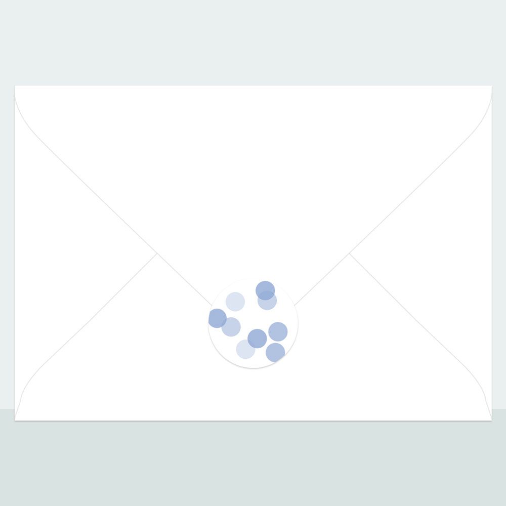 Confetti Sprinkle - Envelope Seal - Pack of 70