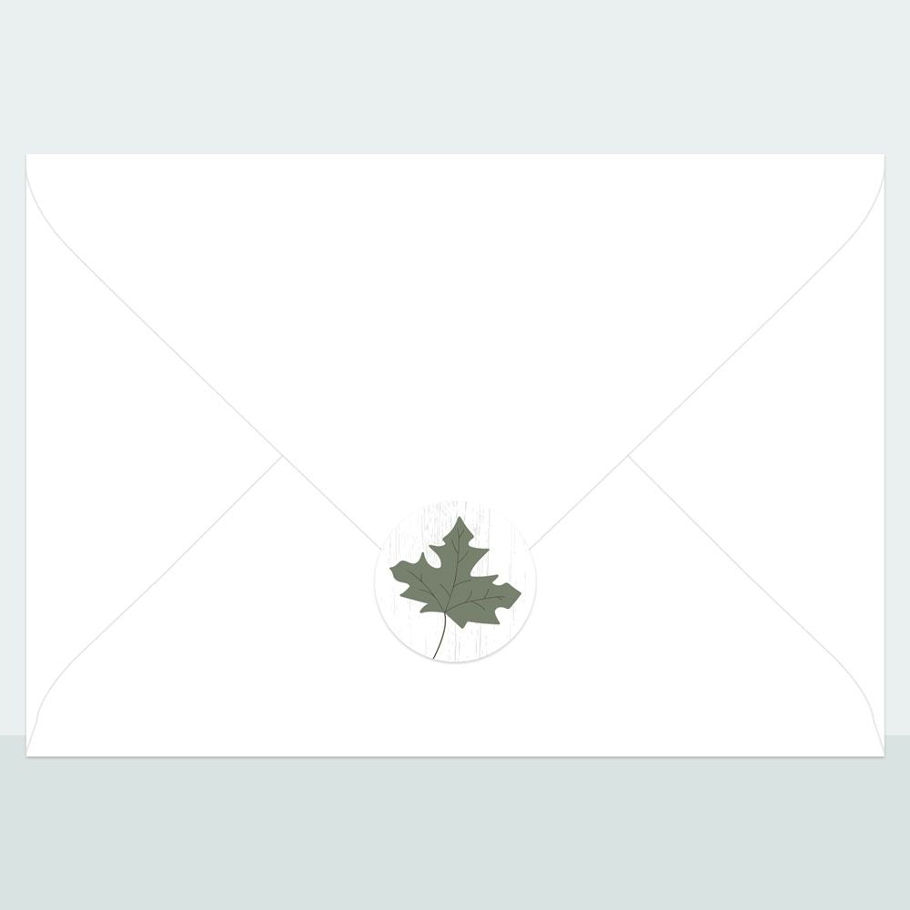 Woodland - Envelope Seal - Pack of 70