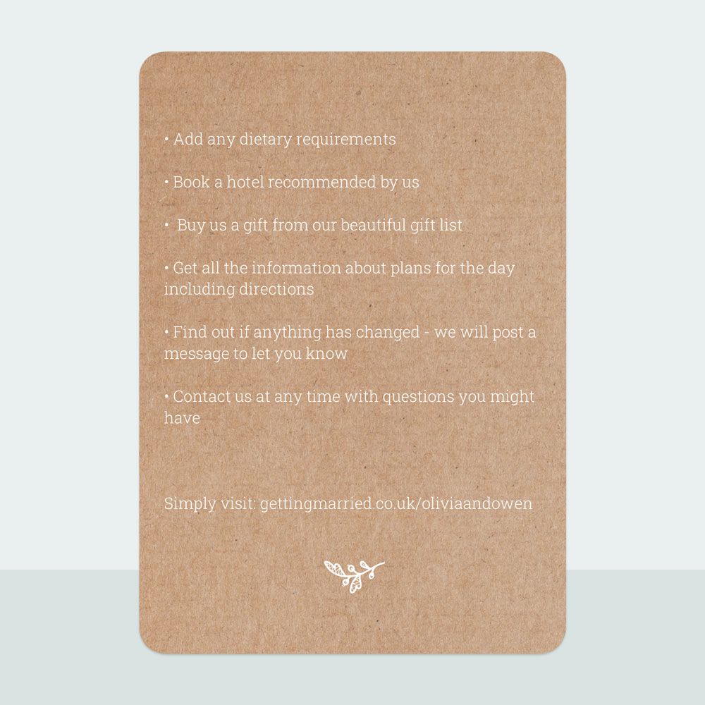 Rustic Lace Heart - Evening Invitation & Information Card Suite