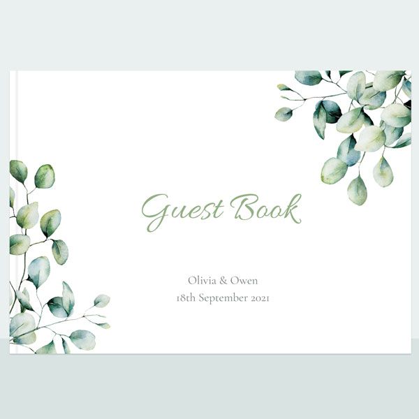 Eucalyptus - Wedding Guest Book