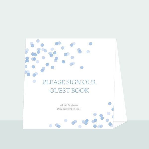 Confetti Sprinkle - Wedding Guest Book