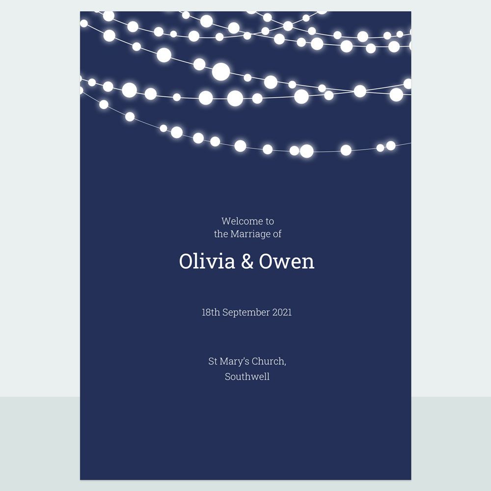 Fairy Lights - Order Of Service