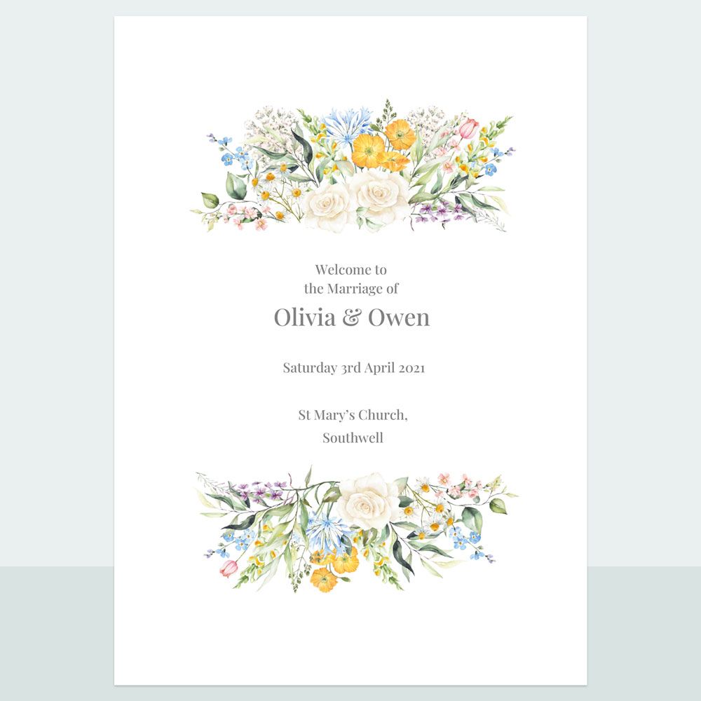 Spring Bouquet - Order Of Service