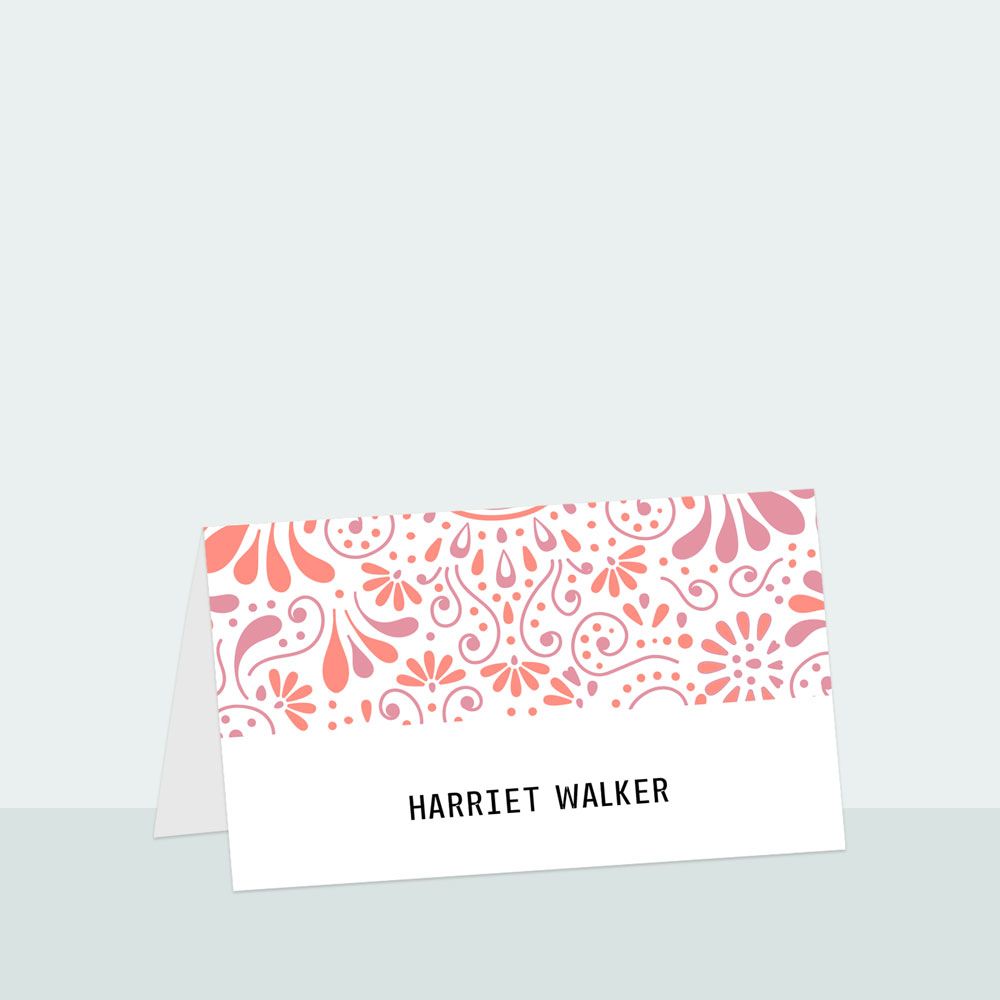 Indian Summer - Place Card