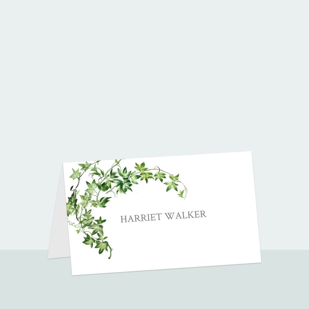 Ivy Garland - Place Card