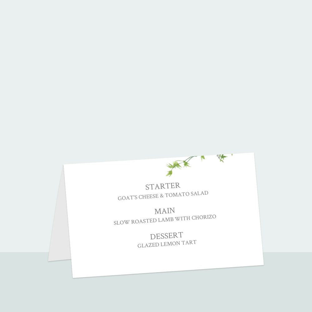 Ivy Garland - Place Card