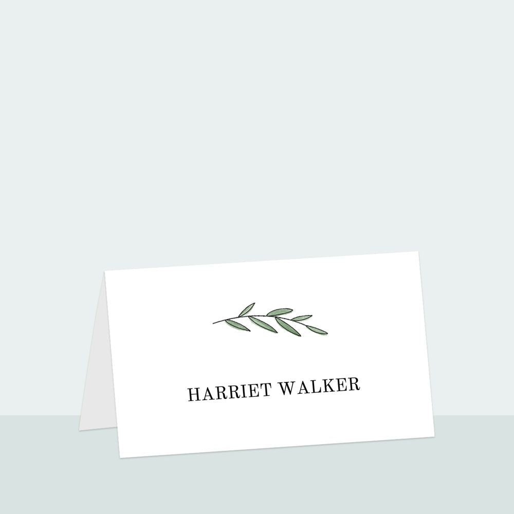 Simple Stem - Place Card