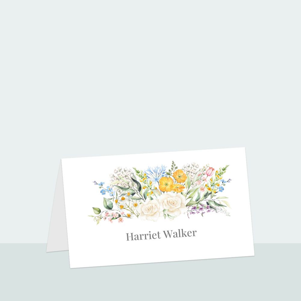 Spring Bouquet - Place Card