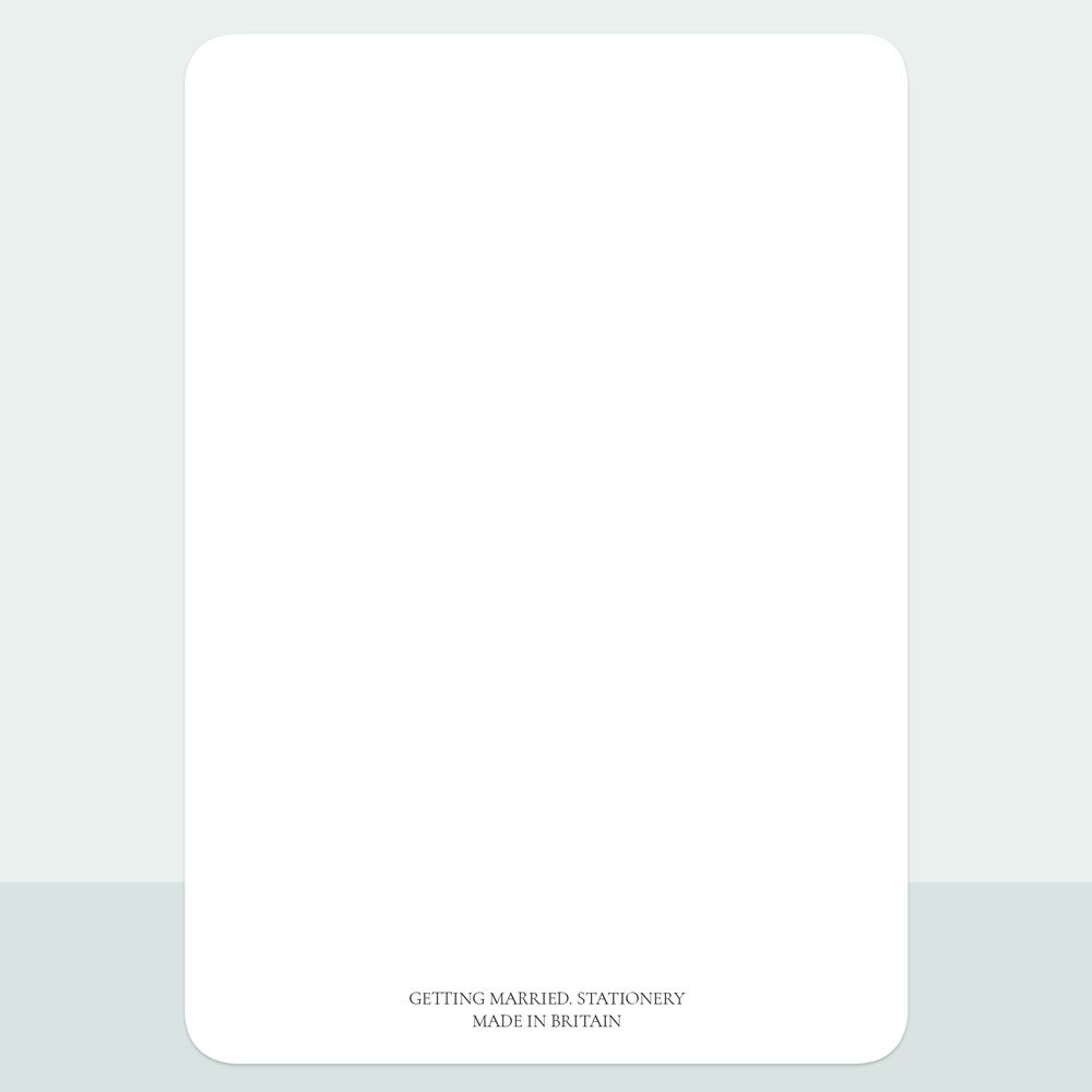 Classic Romance - Foil Wedding Invitation & Information Card Suite