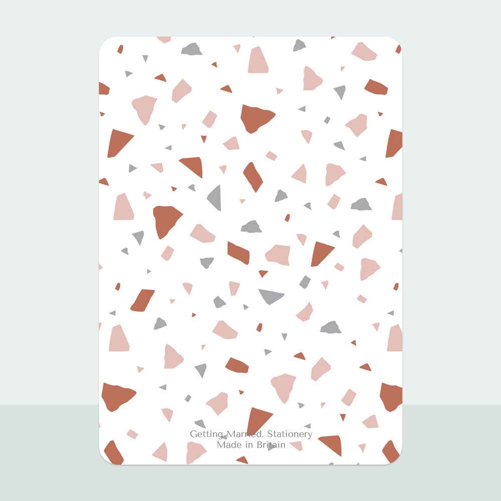 Terrazzo - Save the Date Cards