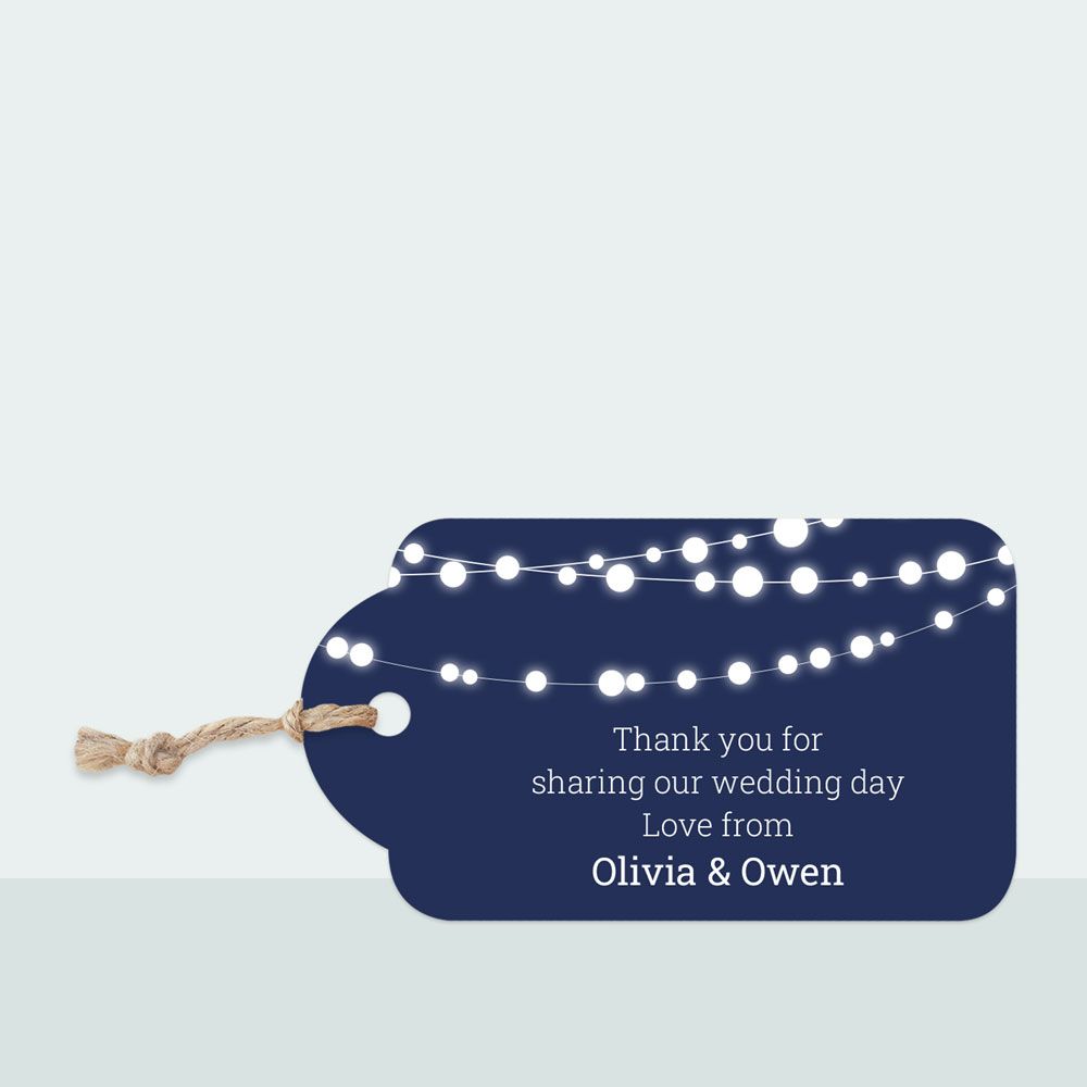 Fairy Lights - Favour Tag