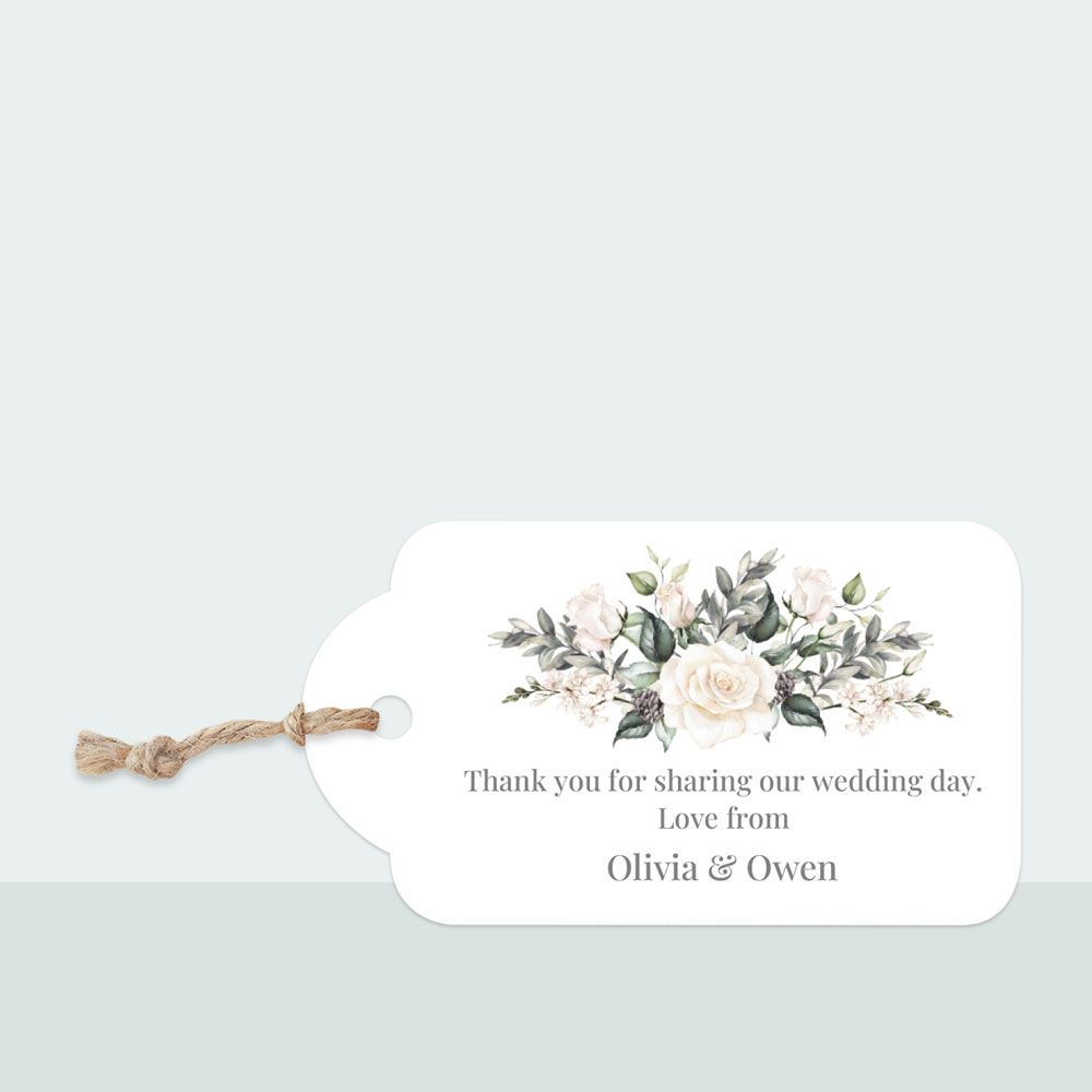 Winter Bouquet - Favour Tag