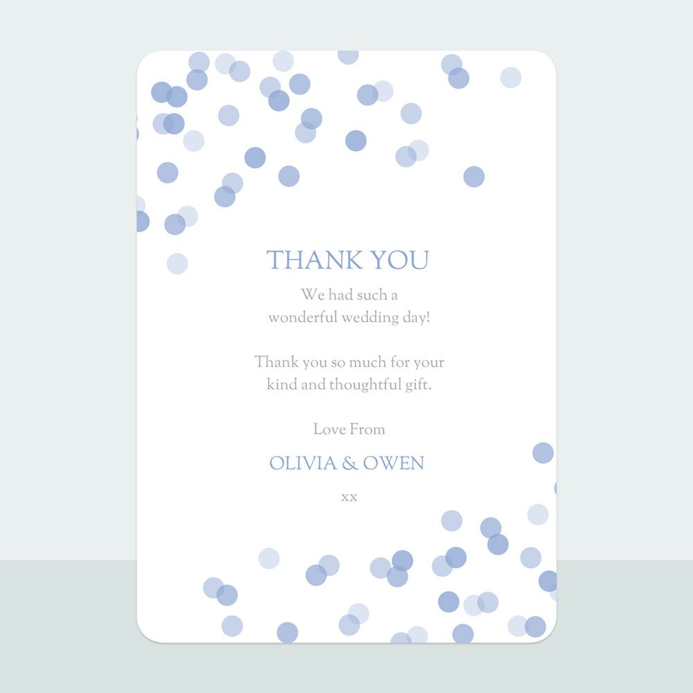 Confetti Sprinkle - Thank You Card