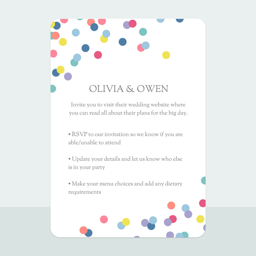 Colourful Confetti Suite Sample