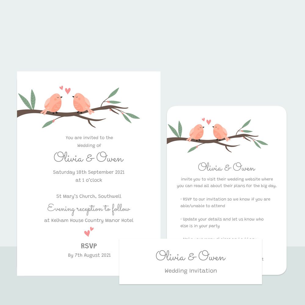 category header image Love Birds Suite Sample