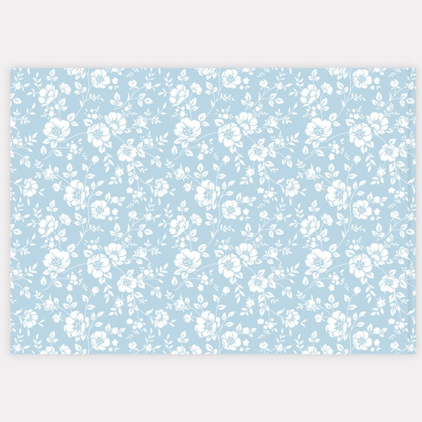 Dainty Flowers - Iridescent Wedding Guest Book