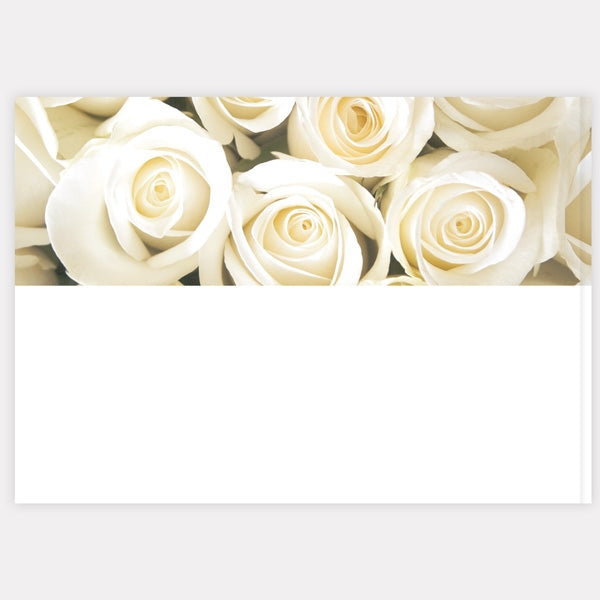 English Roses - Wedding Guest Book