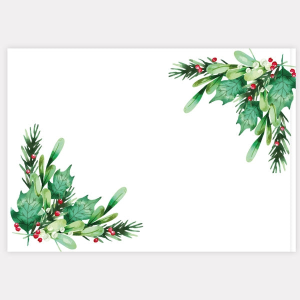 Festive Foliage - Iridescent Wedding Guest Book