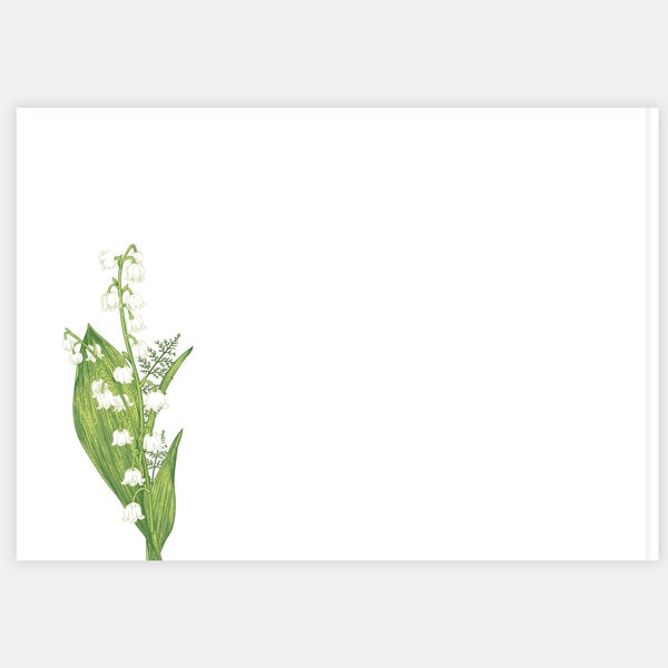 Lily of the Valley - Iridescent Wedding Guest Book