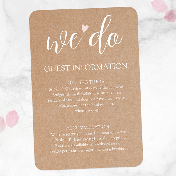 We Do - Guest Information