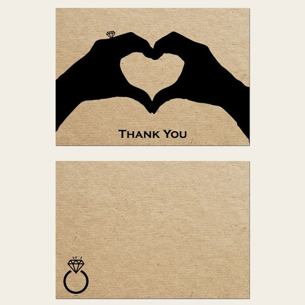 Thank You Cards - Hand In Marriage