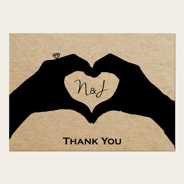 Thank You Cards - Hand In Marriage
