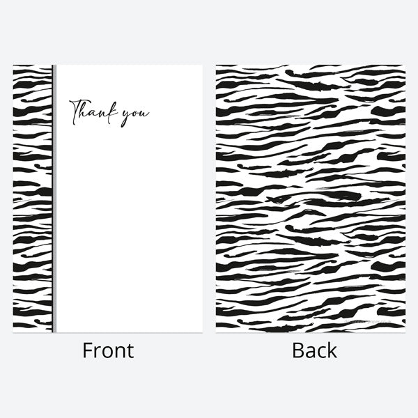 Zebra Border Paper Printable