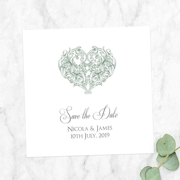 Je t'aime Save the Date Cards
