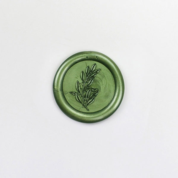 Wax Seals - Laurel Leaf Green - Pack of 10