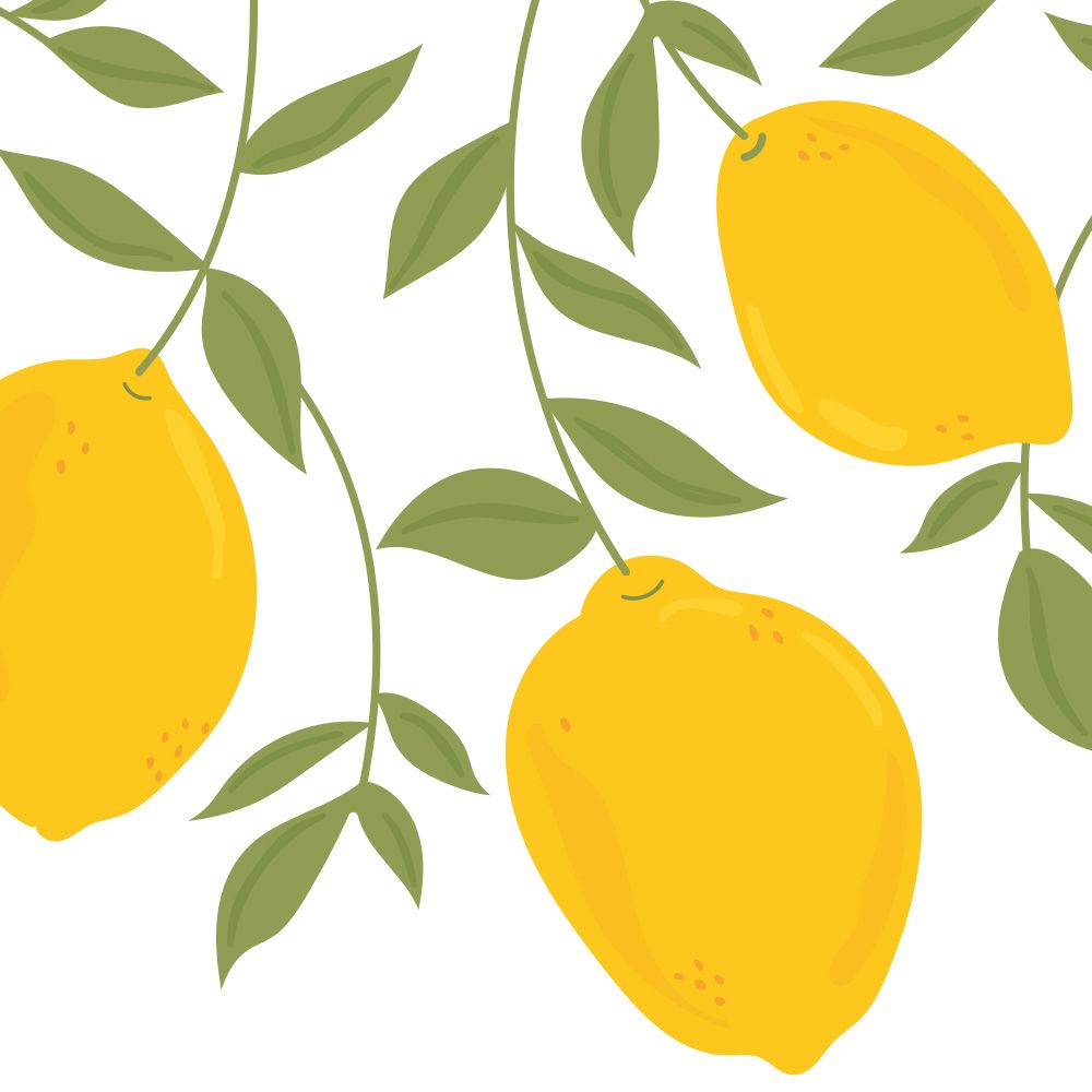 Lemons - Wedding Invitation & Information Card Suite