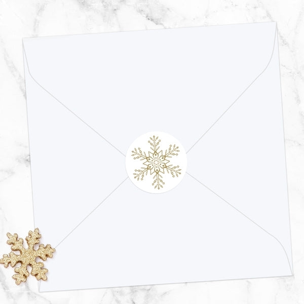 Let It Snow Envelope Seal - Pack of 70
