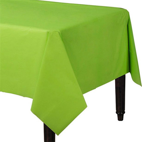 Plastic Tablecover - Lime Green Party Tableware