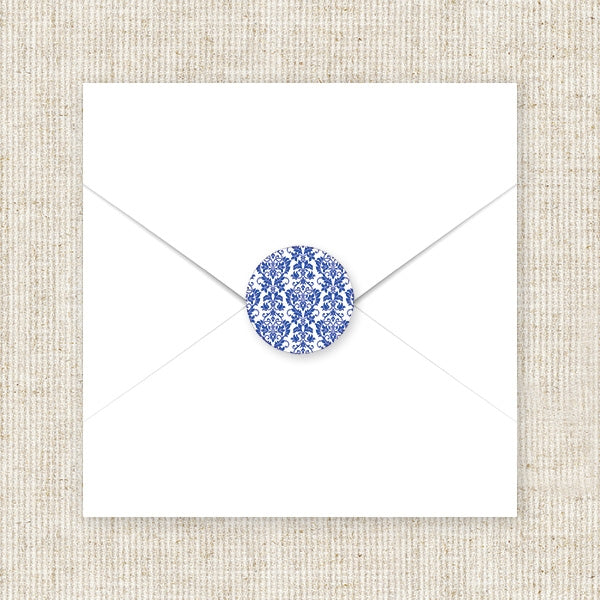Delicate Swirl Pattern Envelope Seal - Pack of 70