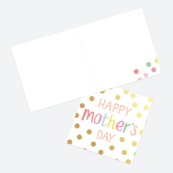 Luxury Foil Mother's Day Card - Sweet Spot Typography - Happy Mother's Day