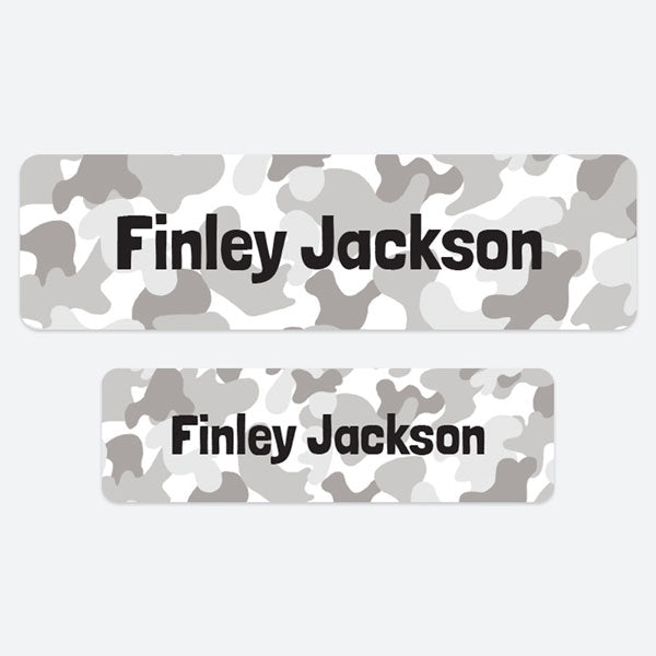 No Iron Personalised Stick On Waterproof (Clothing/Equipment) Name ...