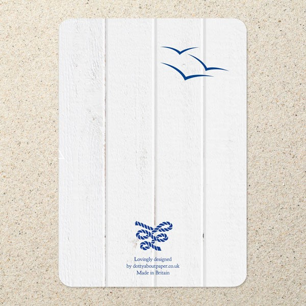 Nautical Heart & Anchor - Boutique Wedding Invitation & RSVP