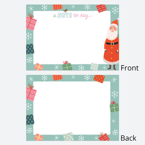 Delivering Presents - Christmas Note Cards - Pack of 10