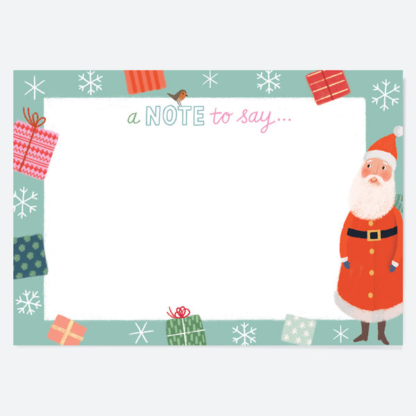 Delivering Presents - Christmas Note Cards - Pack of 10