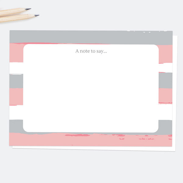 Earn Your Stripes - A Note To Say - Note Cards - Pack of 10