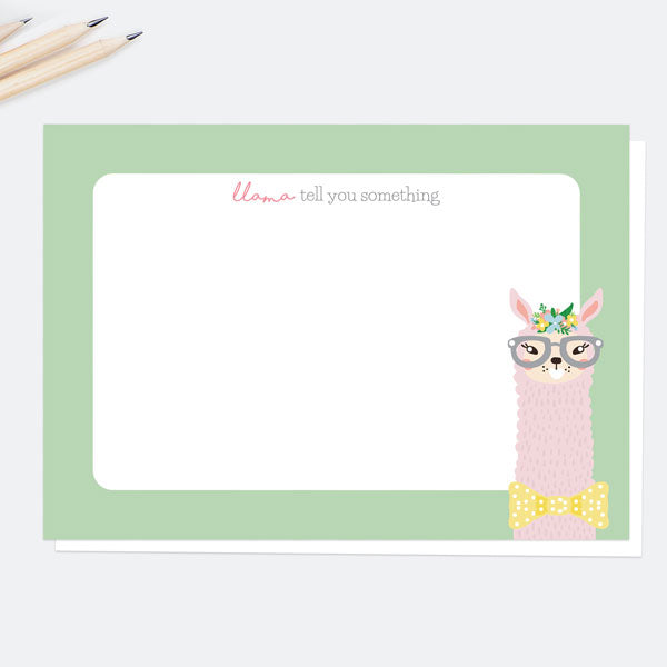 Llama Tell You Something - Note Cards - Pack of 10