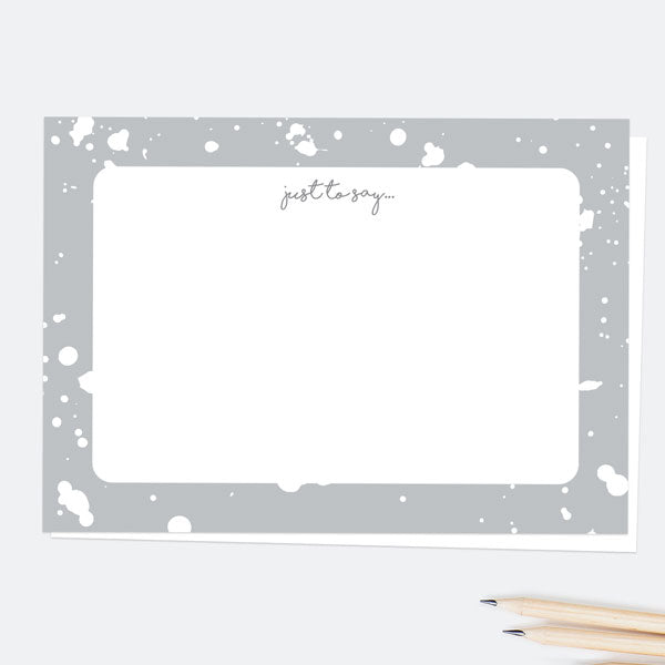 Make Your Mark - Just To Say - Note Cards - Pack of 10