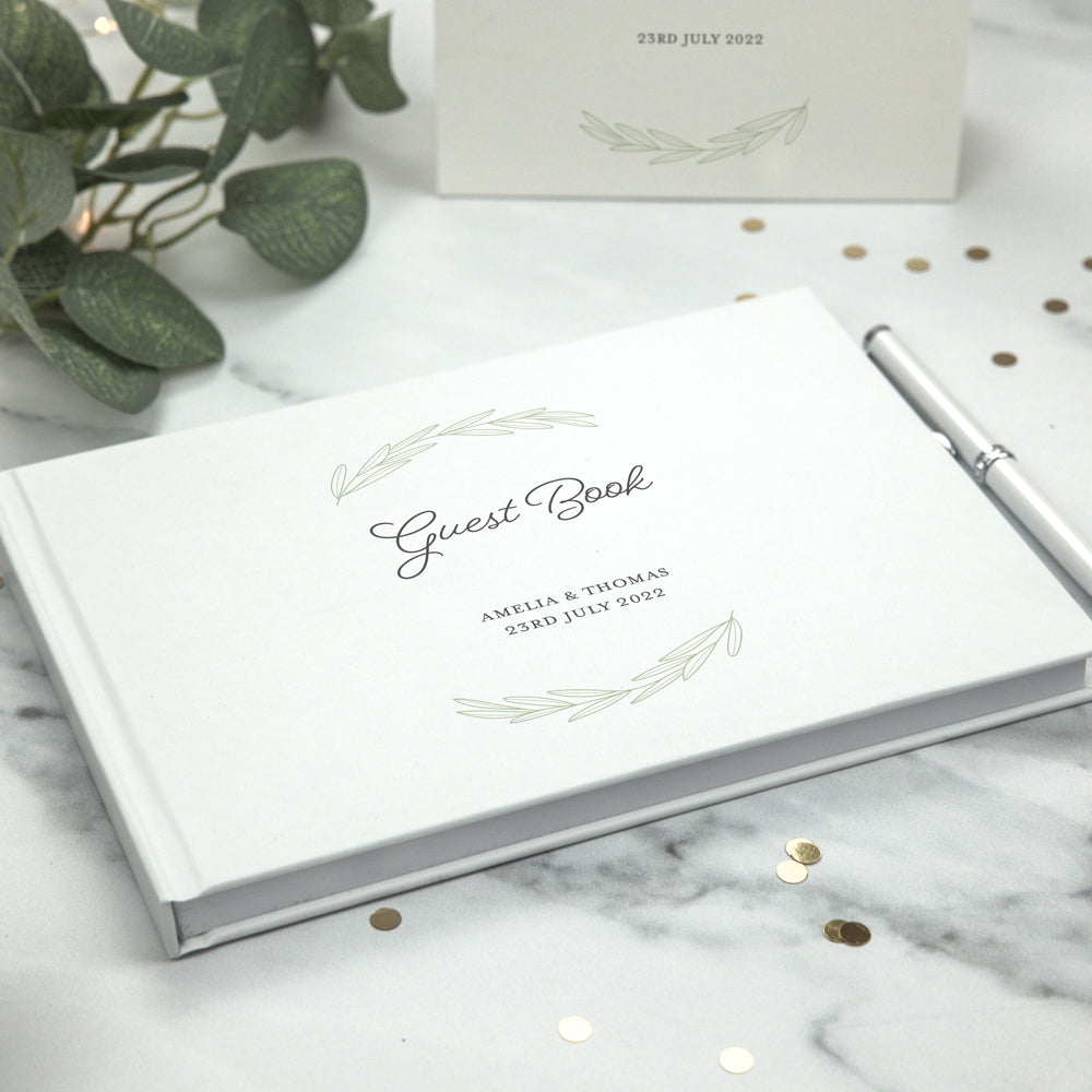 Olive Branch - Wedding Guest Book