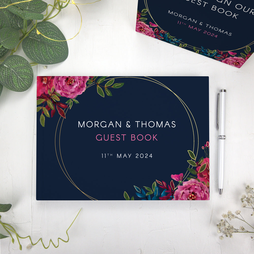 Opulent Glam - Foil Wedding Guest Book