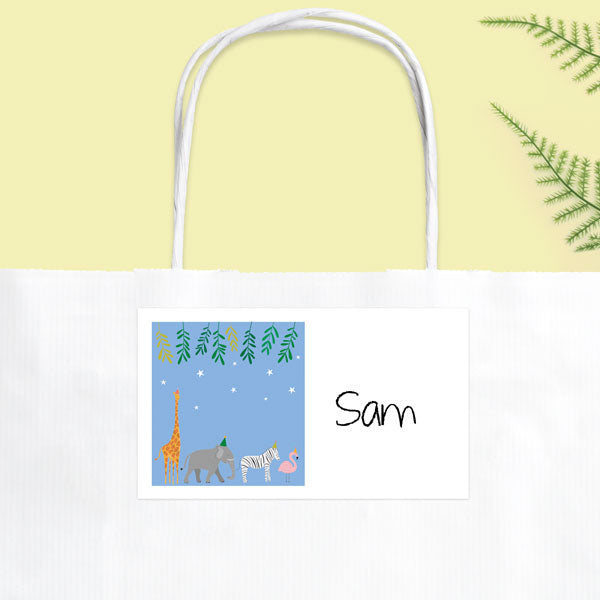 Go Wild - Party Bag & Sticker - Pack of 10