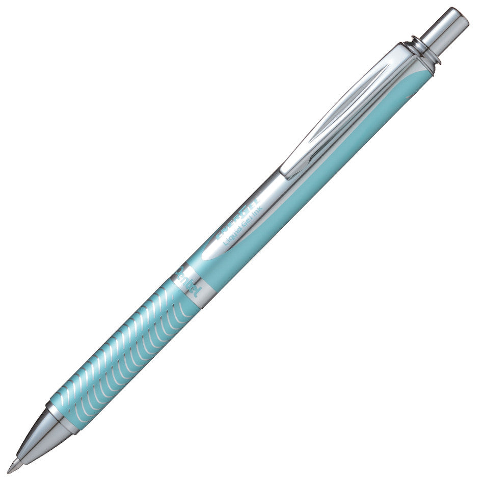 Pentel EnerGel Sterling Gel Rollerball Pen Baby Blue with Gift Box