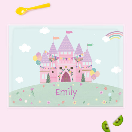 Personalised Kids Placemat - Princess Castle