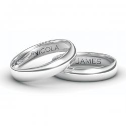 Personalised Wedding Rings Wedding Menu