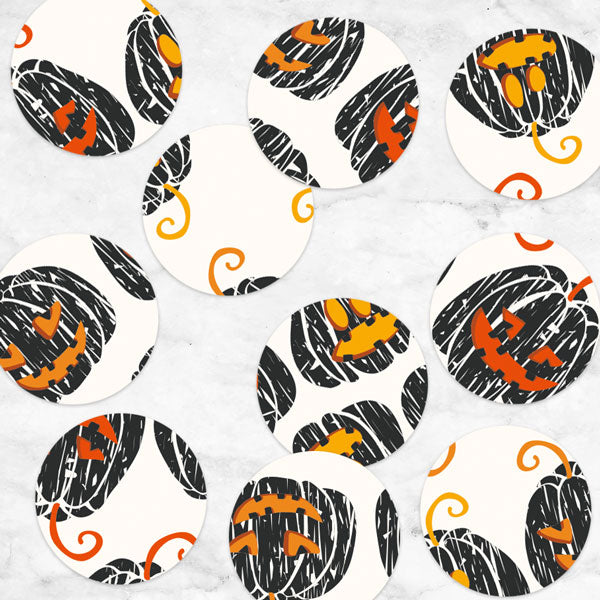 Pumpkin Trio - Halloween Table Confetti