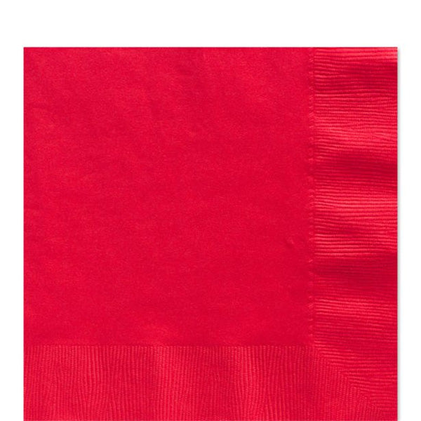 Napkins - Red Party Tableware - Pack of 20
