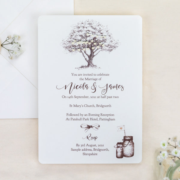 Tree Path Invitation Tree wedding invitation 60 photos - Vianawedding.com